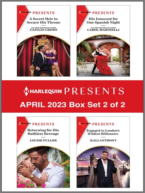 Title details for Harlequin Presents April 2023--Box Set 2 of 2 by Caitlin Crews - Available